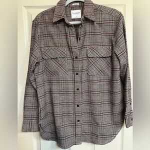 Abercrombie & Fitch Woman’s Oversized Plaid Shirt